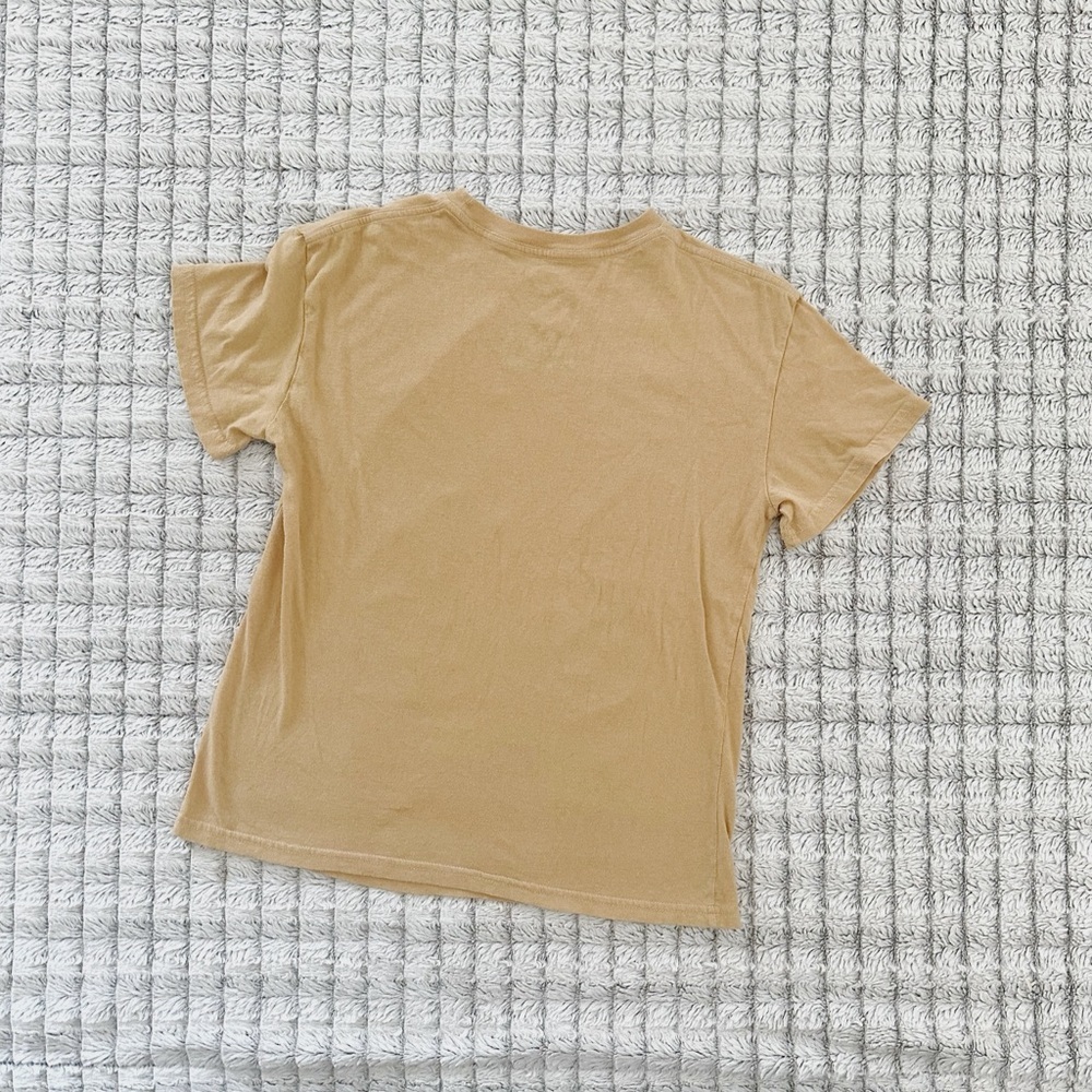 Whitney Graphic T-Shirt in Tan - Picture 2 of 4